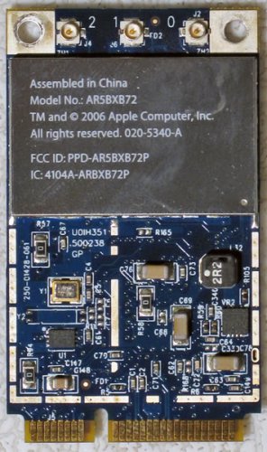 MACBOOK PRO AIRPORT EXTREME WIRELESS WIFI CARD AR5BXB72 020-5340-A 603-9432-A