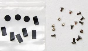 IBM THINKPAD X30 X31 X32 12.1" LCD BEZEL LID COMPLETE SCREWS SCREW SET w/ COVERS