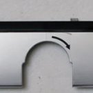 HP PAVILION TX1000 SERIES TABLET CENTER HINGE POWER COVER 441135-001