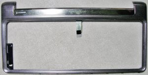 HP PAVILION DV4 1220US DV4T SILVER KEYBOARD FRAME / MEDIA SWITCH w/ CABLE