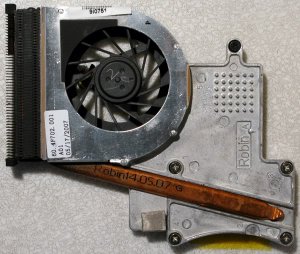 HP PAVILION DV2000 DV2700 SERIES COMPAQ V3000 AMD CPU HEATSINK & FAN 431851