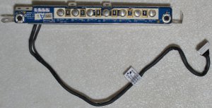 DELL INSPIRON E1705 9400 MULTI MEDIA LED BOARD W/ CABLE LS-2884P DC02000AE0L