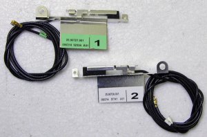 OEM HP G60 COMPAQ CQ60 WIFI WIRELESS ANTENNA L & R 25.90727.001 / 25.90728.001