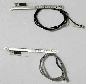 IBM THINKPAD X30 X31 X32 12.1" WiFi WIRELESS ANTENNA CABLES 040713115 040717051