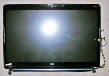 OEM HP HDX16 16" WXGA COMPLETE LCD SCREEN ASSEMBLY w/ CABLE & HINGES LTN160AT02