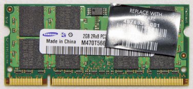 HP HDX16 X16 2GB PC2-6400S RAM / MEMORY 497693-001 M470T5663QZ3-CF7