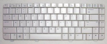 HP PAVILION DV4 SERIES MOONLIGHT WHITE KEYBOARD NSK-HFD01 9J.N2G82.D01 538108