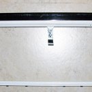 OEM HP PAVILION DV4 DV4T MOONLIGHT WHITE KEYBOARD FRAME / MEDIA SWITCH w/ CABLE