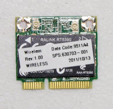 OEM HP PROBOOK 4230S 4430S 4436S 4530S 4535S 4730S WIRELESS N CARD RT5390 630703