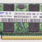 OEM SAMSUNG HP PAVILION DV5 DV5-1233SE 2GB PC2-6400S RAM MEMORY M470T5663QZ3