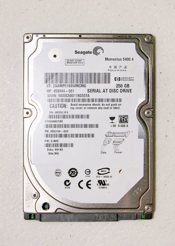 SEAGATE HP PAVILION DV4 DV5 DV7 250GB HARD DRIVE HDD ST9250827AS 480455 / 459944