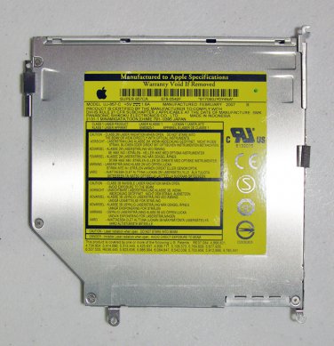 GENUINE OEM MACBOOK PRO 15" A1211 DVD+RW DRIVE SUPER 857CA 678-0542F UJ-857-C