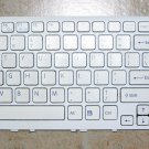 GENUINE OEM SONY VAIO VPCEE25FX VPCEE SERIES WHITE KEYBOARD V116646B AENE7U00010