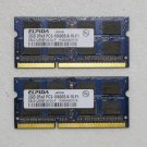 NANYA DELL XPS M1530 SERIES 4GB (2X2GB) MEMORY / RAM PC2-5300S NT2GT64U8HD0BN