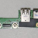 GENUINE OEM DELL XPS M1530 USB / DC JACK LEFT I/O BAORD 48.4W104.011