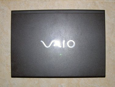 GENUINE OEM SONY VAIO VGN SZ740 SZ645 SZ SERIES 3-210-411 LCD LID BACK COVER