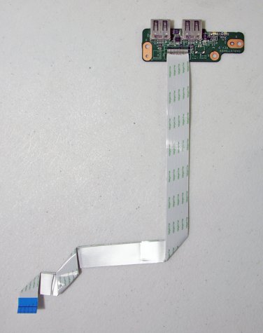 OEM HP PAVILION DV7-4000 DUEL USB PORT w/ CABLE  DA0LX7TB4D0 36LX7UB0000