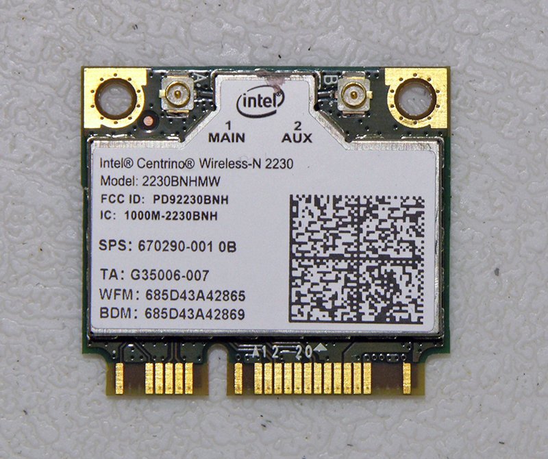hp envy intel centrino wireless n 2230 driver