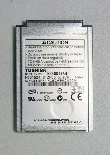 GENUINE OEM Sony Vaio PCG TR2AP Series 1.8" 40GB HD Hard Drive MK4004GAH HDD1524