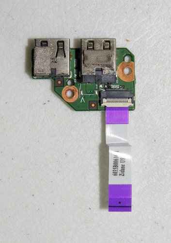 GENUINE OEM HP PAVILION DM4 DUEL USB PORT 6050A2317901 6035B0061601 w/ CABLE