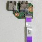 GENUINE OEM HP PAVILION DM4 DUEL USB PORT 6050A2317901 6035B0061601 w/ CABLE
