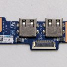GENUINE OEM SONY VAIO SVF14213CXB SVF 14 DUEL USB BOARD DA0HK8TB6 33HK8UB0000