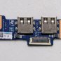 GENUINE OEM SONY VAIO SVF14213CXB SVF 14 DUEL USB BOARD DA0HK8TB6 33HK8UB0000