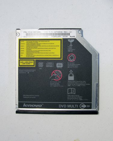 IBM ThinkPad T60 T61 UJ-852 39T2851 CD-RW DVD&Acirc;&plusmn;RW Multi Burner Drive T61P