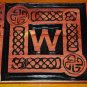 Custom carved wood name plaque sign