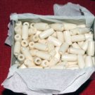 Bone Hairpipe Beads White Box of 100 - 1/2" length