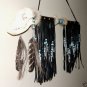 Indian Fancy Dance Stick Coyote Skull Native American