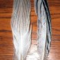 Silver Pheasant Feathers 6-8" Pkt of 12