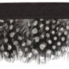 Guinea Hen 1.75" Feather Fringe on bias 5 yard bolt