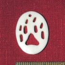 Pendant Wolf Track Bone 1.5" L x 1" W Native Jewelry Pendant Wolf Track Bone 1.5" L x 1" W Native Jewelry