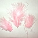 100 + Small LIGHT PINK 1-3" Marabou Fluff Feathers 1/4 oz 100 + Small LIGHT PINK 1-3" Marabou Fluff Feathers 1/4 oz