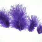 100 + Small LILAC PURPLE 1-3" Marabou Fluff Feathers 1/4 oz 100 + Small LILAC PURPLE 1-3" Marabou Fluff Feathers 1/4 oz