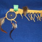10" Dreamcatcher Coup Stick Native American Navajo Regalia SG#23