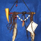 7" Native American Hanging Pipe w/ Wooden Bowl & Arrowhead WHP02 7" Native American Hanging Pipe w/ Wooden Bowl & Arrowhead WHP02