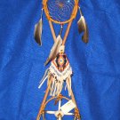 Native American Crossed Arrows display w/ Dreamcatcher Medicine Wheel & Bag 01 Native American Crossed Arrows display w/ Dreamcatcher Medicine Wheel & Bag 01