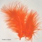 ORANGE Feathers Fluffy Marabou 1 oz (28 g)  3-8" L