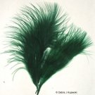 HUNTER GREEN Feathers Fluffy Marabou 1 oz (28 g) 3-8" L HUNTER GREEN Feathers Fluffy Marabou 1 oz (28 g) 3-8" L
