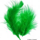 KELLY GREEN Feathers Fluffy Marabou 1 oz (28 g) 3-8" L KELLY GREEN Feathers Fluffy Marabou 1 oz (28 g) 3-8" L