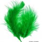 KELLY GREEN Feathers Fluffy Marabou 1 oz (28 g)  3-8" L