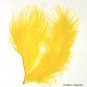 YELLOW Feathers Fluffy Marabou 1 oz (28 g)  3-8" L