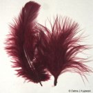 BURGUNDY Feathers Fluffy Marabou 1 oz (28 g) 3-8" L BURGUNDY Feathers Fluffy Marabou 1 oz (28 g) 3-8" L