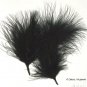 BLACK Feathers Fluffy Marabou 1 oz (28 g)  3-8" L
