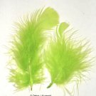 LIME GREEN Feathers Fluffy Marabou 1/4 oz (7g) 3-8" LIME GREEN Feathers Fluffy Marabou 1/4 oz (7g) 3-8"
