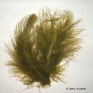 OLIVE GREEN Feathers Fluffy Marabou 1/4 oz (7g) 3-8" OLIVE GREEN Feathers Fluffy Marabou 1/4 oz (7g) 3-8"