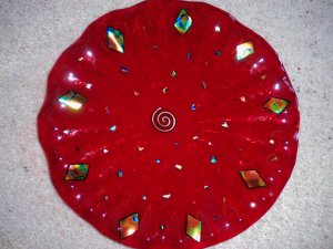 FUSED GLASS PLATTER