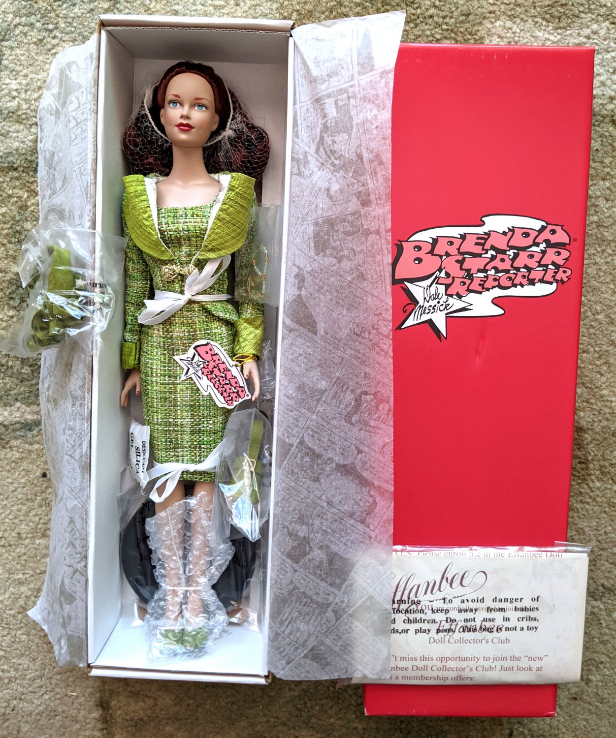 Tonner Brenda Starr GARDEN PARTY CONFIDENTIAL Doll 2003 MIB